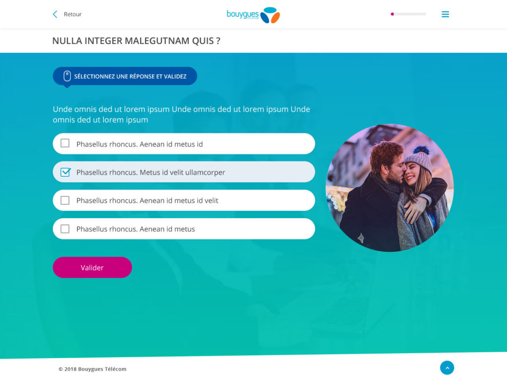 webdesign elearning bouygues qcm 2