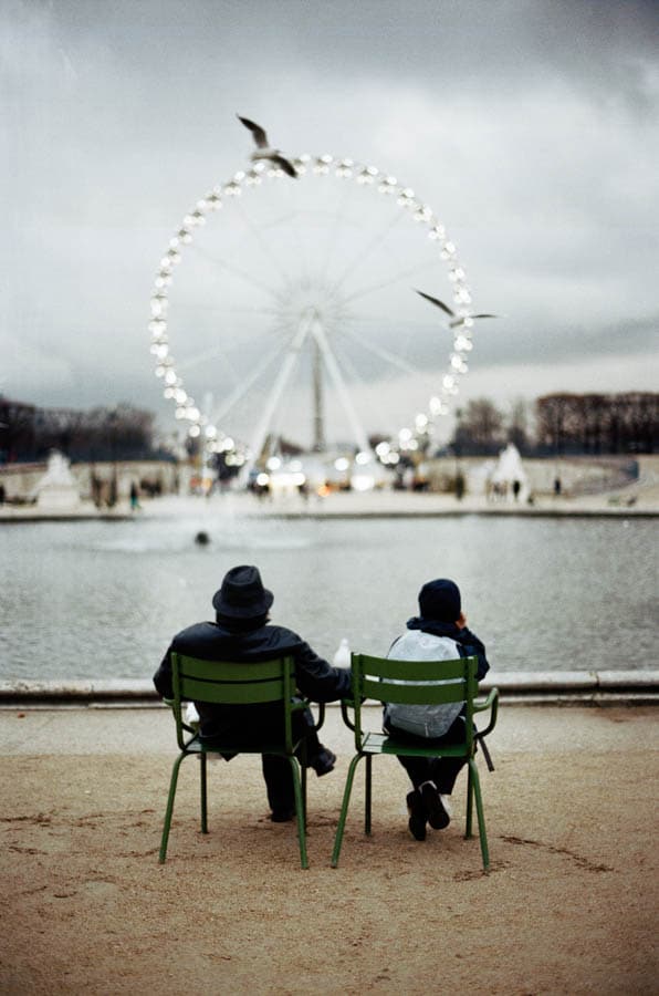 gnedellec tirage photo art evening in paris